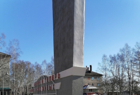 Обелиск им. Ленина после благоустройства